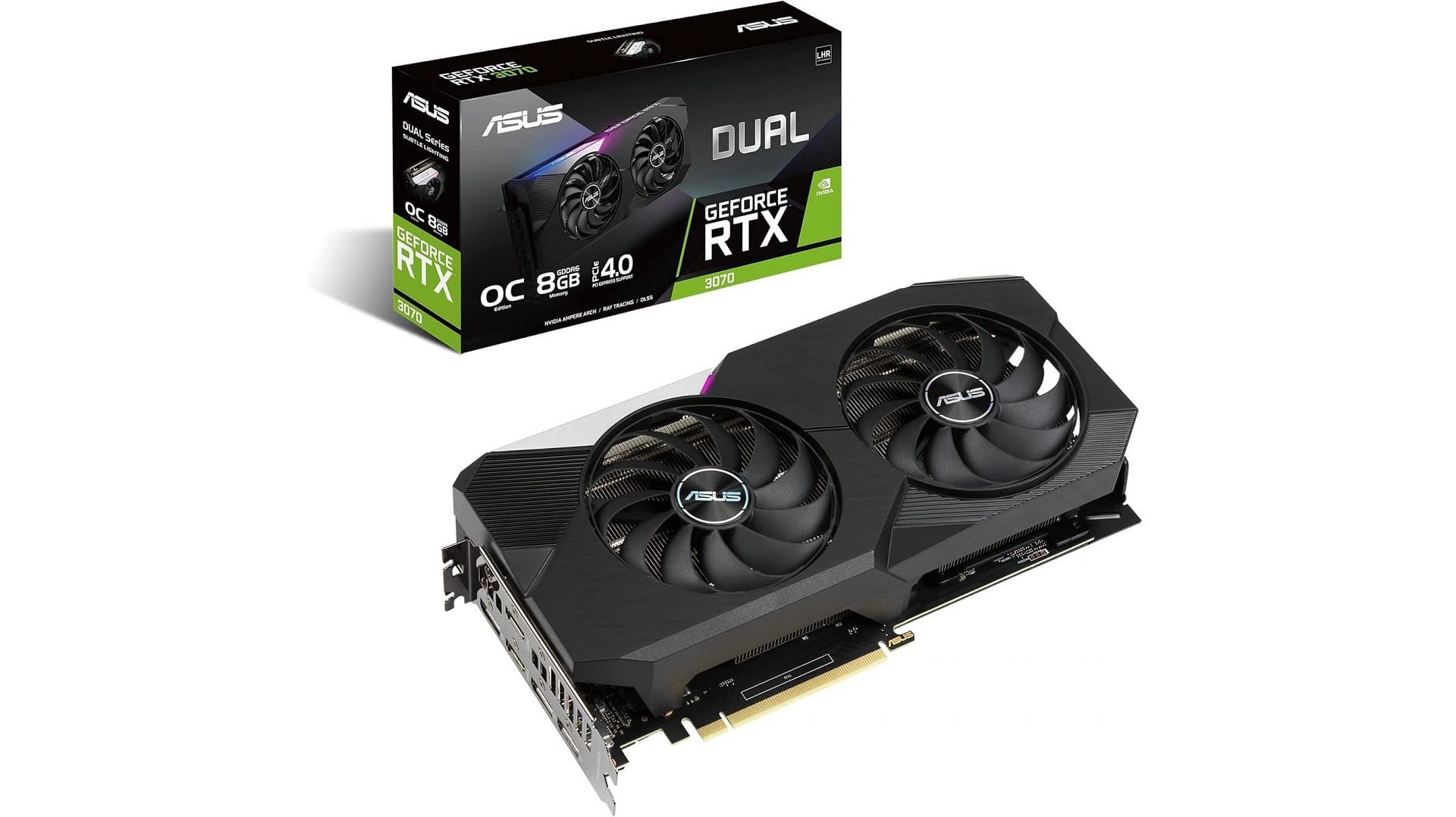 ASUS Dual RTX 3070 (Image via ASUS)