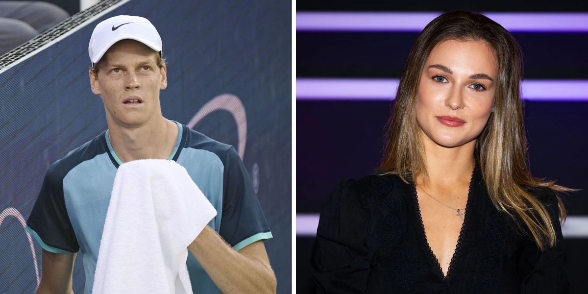 Jannik Sinner's girlfriend Anna Kalinskaya shows off her adorable date on night out after returning home to Russia, and it's not the World No. 1