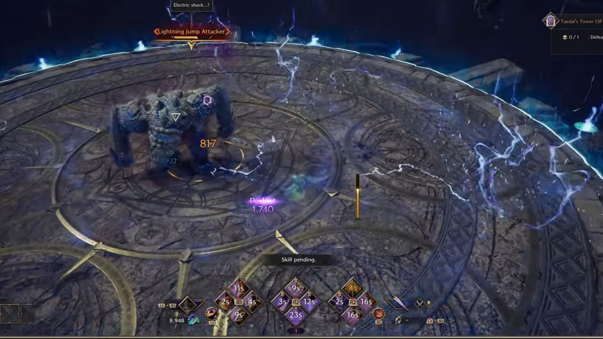 The opening AOE lighting attack can be devastating (Image via NCSoft)