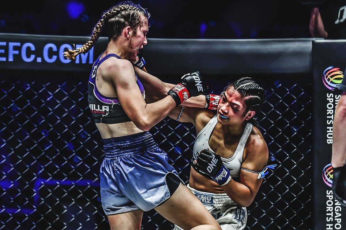 Smilla Sundell and Jackie Buntan - Photo by ONE Championship