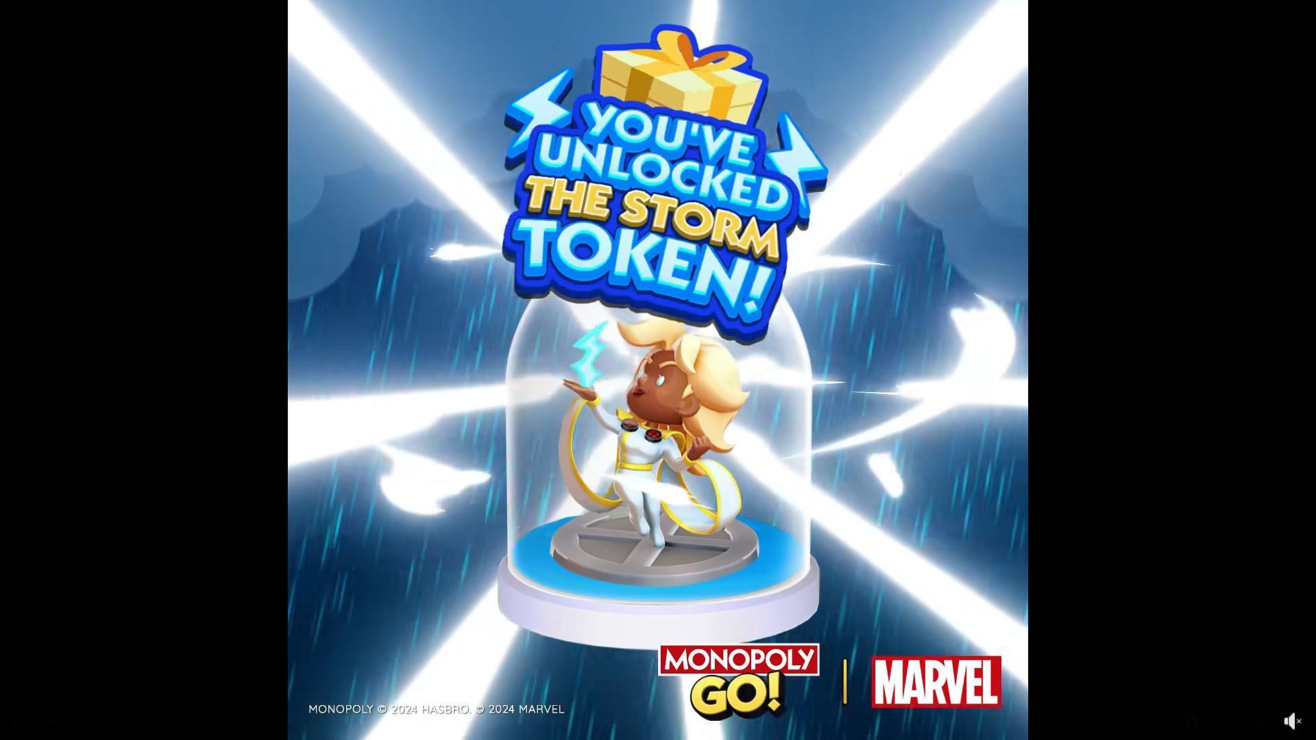 The Marvel Strom token (Image via Scopely)