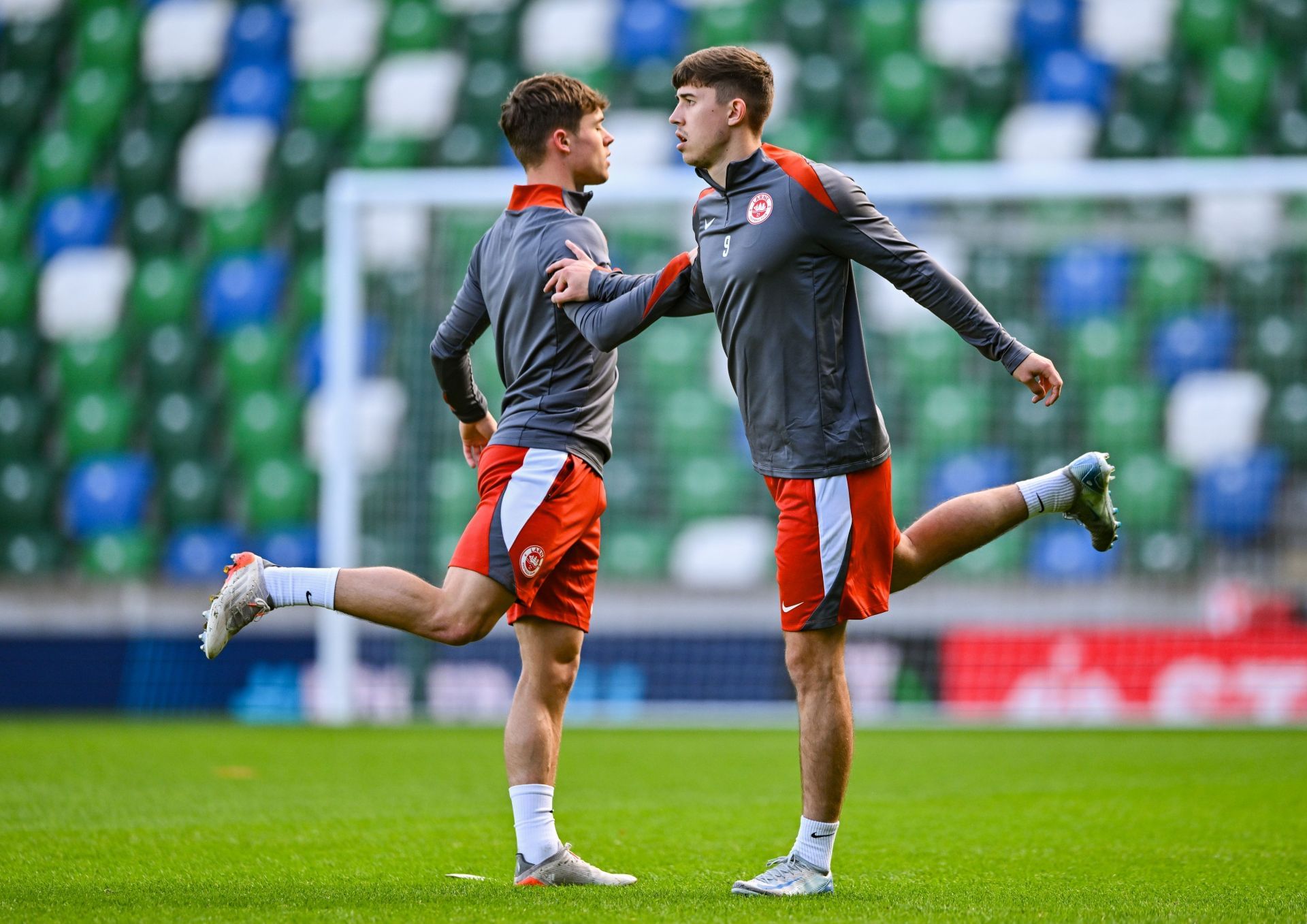 Larne Press Conference and Training Session - Source: Getty