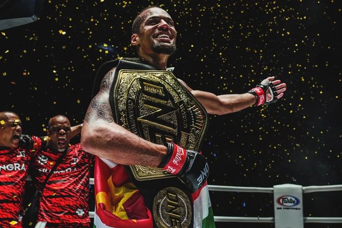 “Line them up for me” - Recrowned two-sport king Regian Eersel happy to test himself in mixed-rules super fights