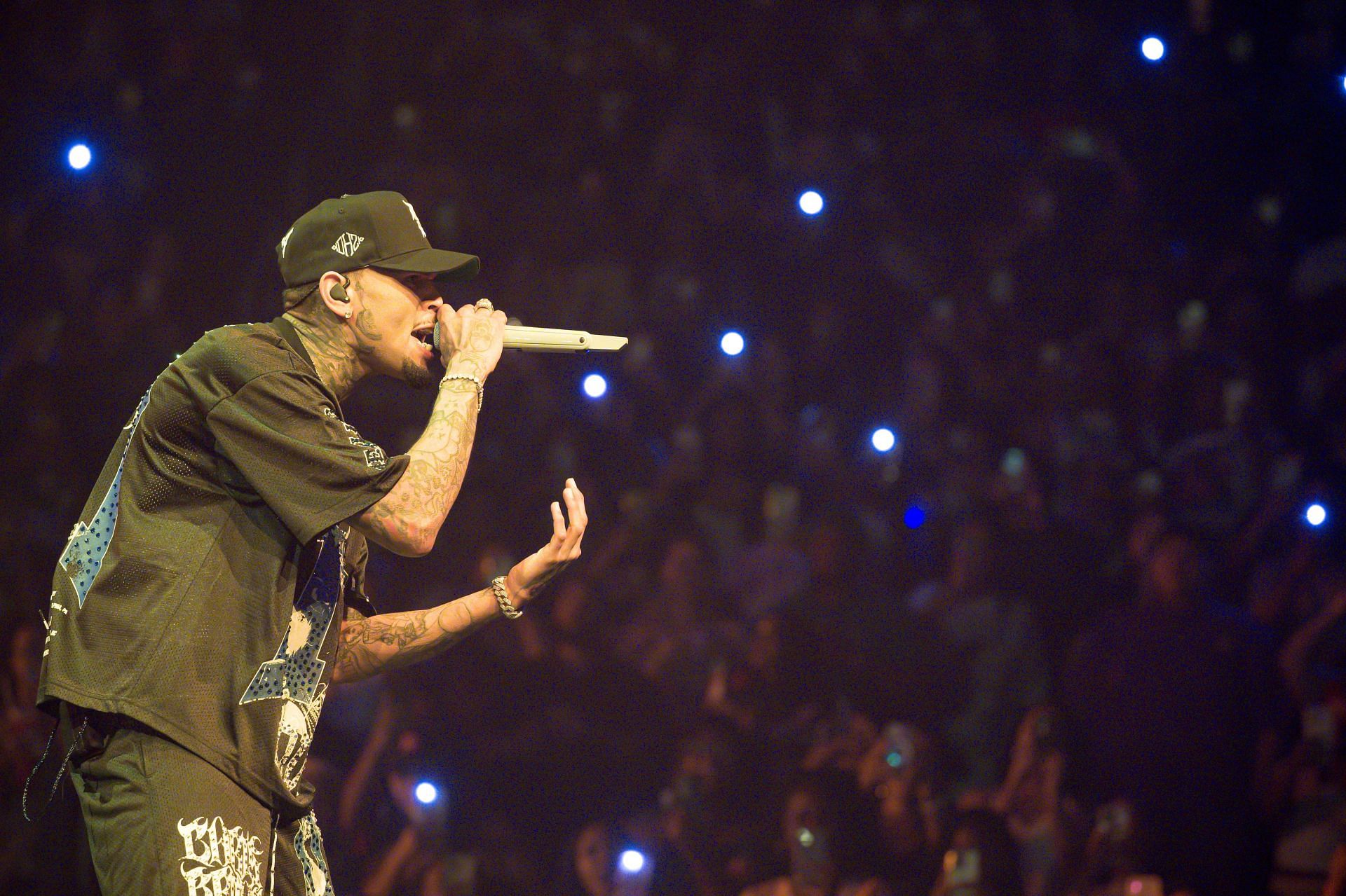 Chris Brown The 11:11 Tour - Houston, TX - Source: Getty