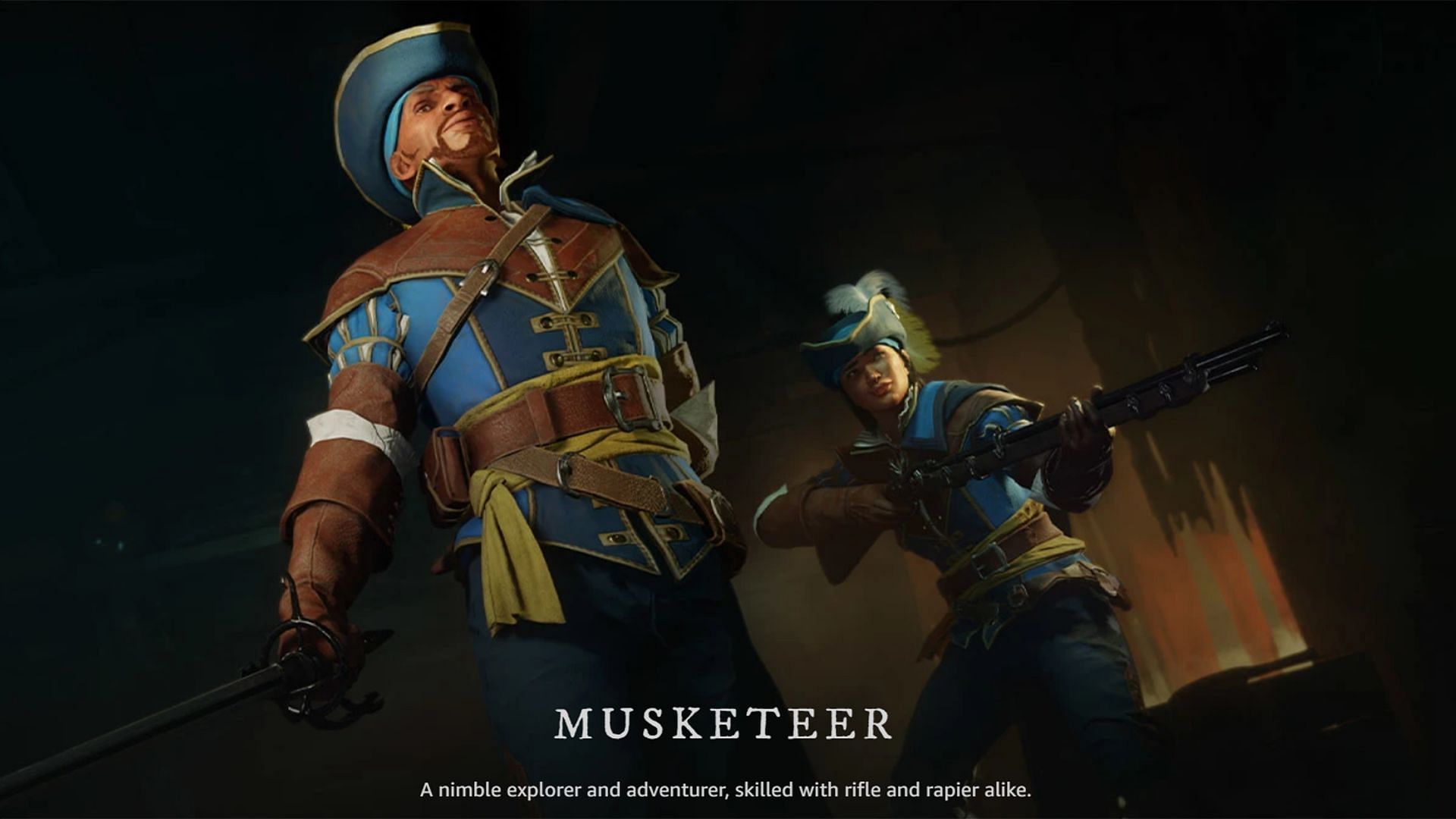 Musketeer Archetype in New World Aeternum (Image via Amazon Games)