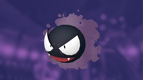 Gastly in Pokemon GO (Image via The Pokemon Company)