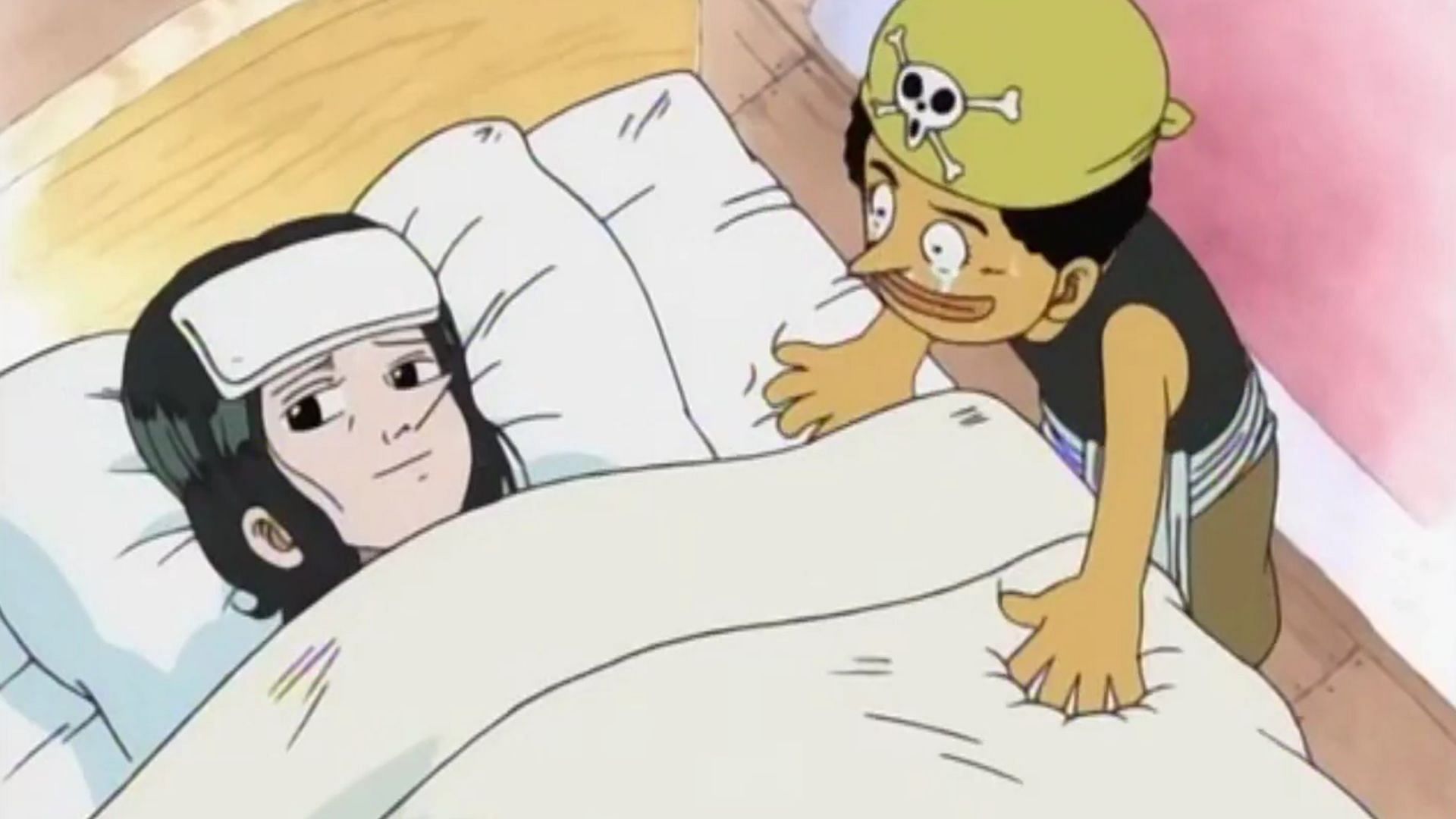 Usopp with his mother Banchina (Image via Toei Animation)