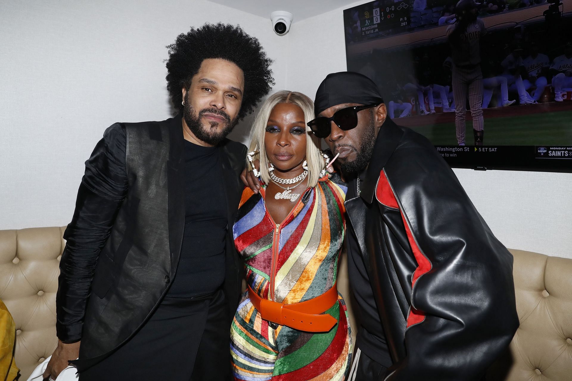 Diddy at the Mary J Blige Hosts &quot;The Love Album&quot; Listening Party. (Image via Getty)