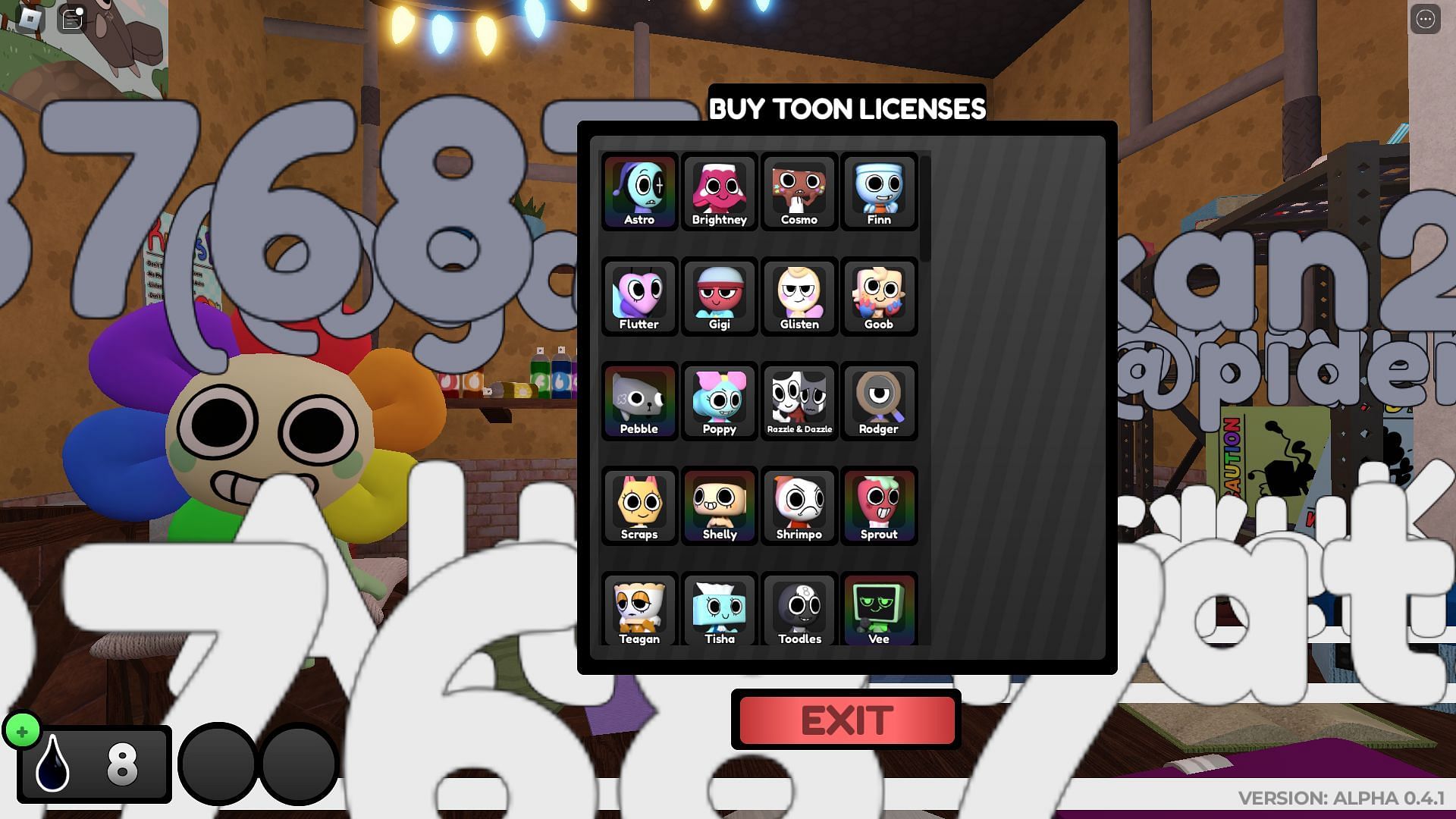 All Toons in the game (Image via Roblox)