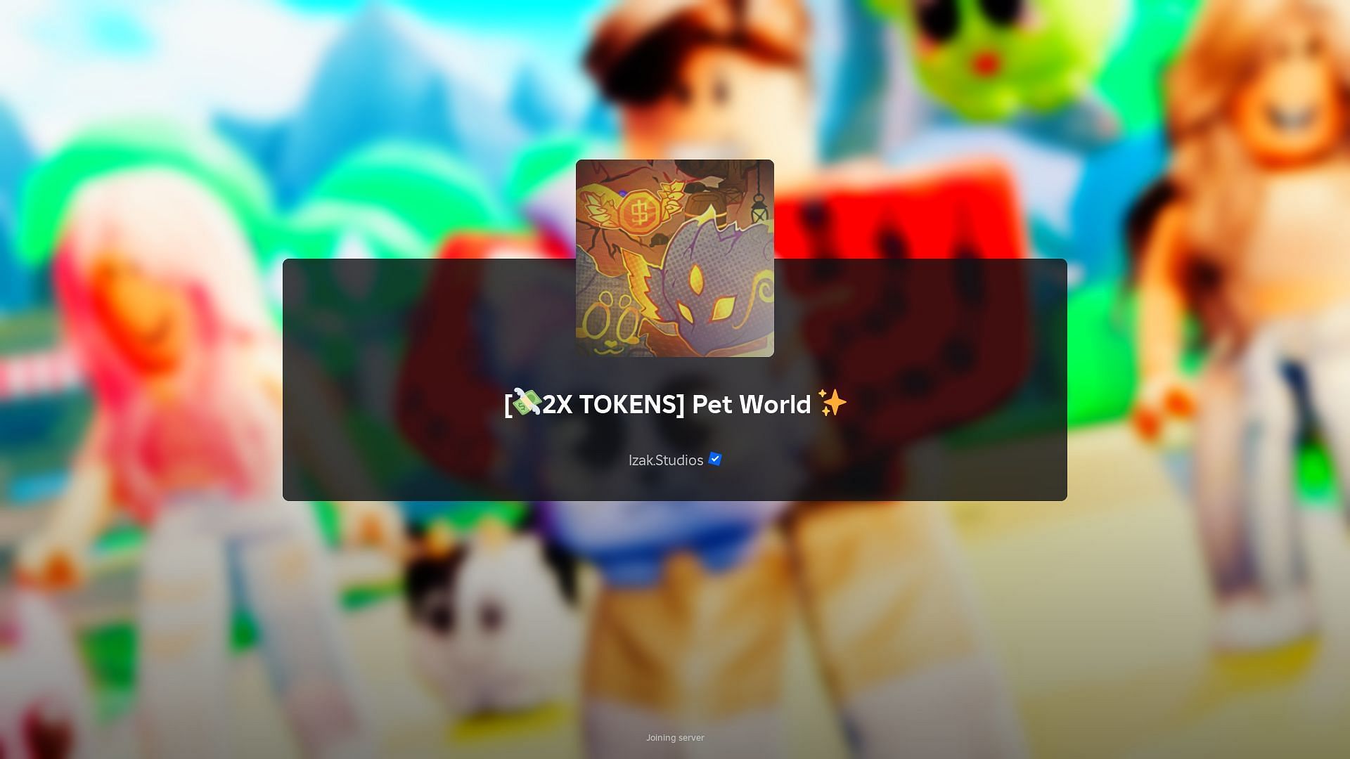 Roblox Pet World