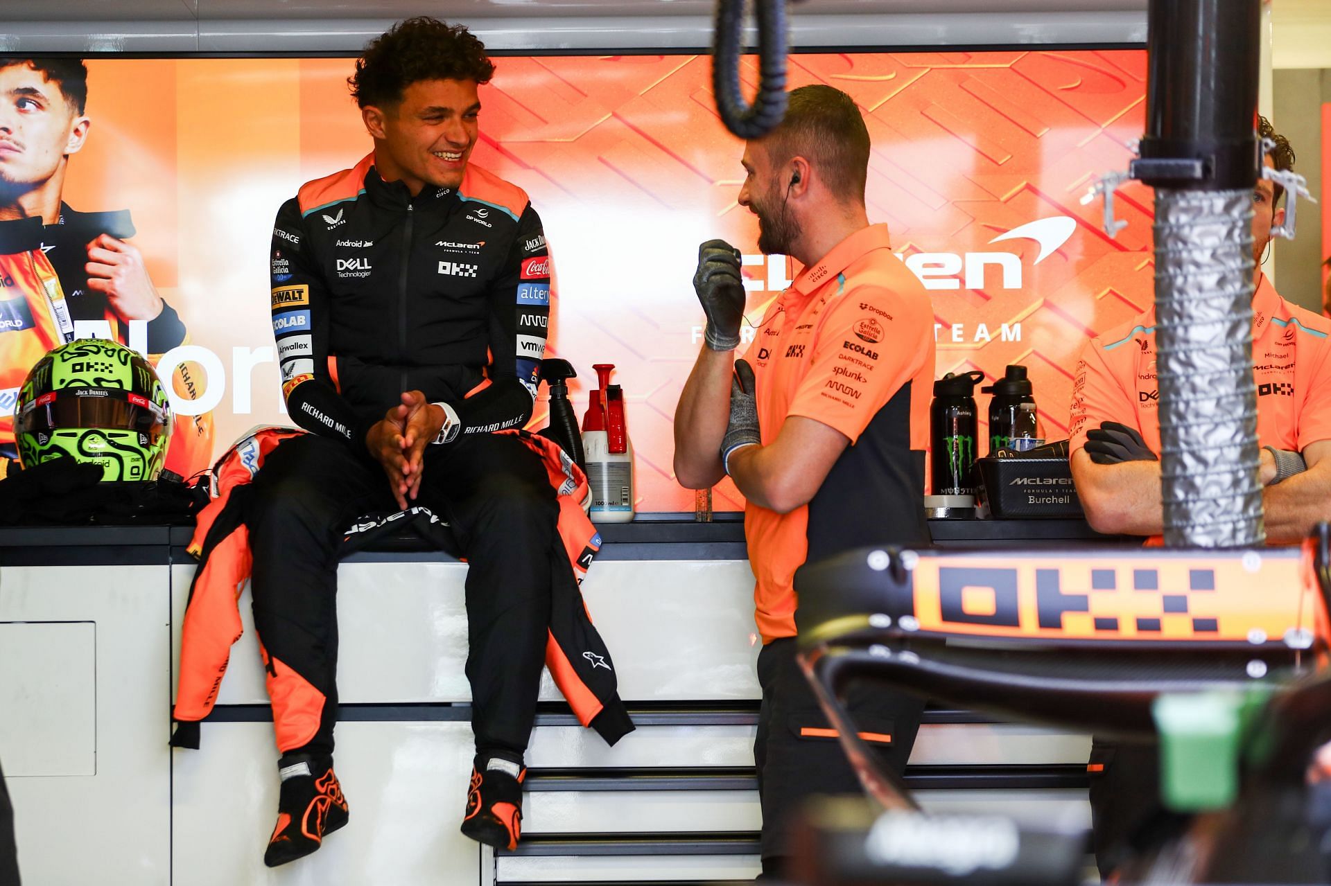 Lando Norris of McLaren and Great Britain during qualifying ahead of the F1 Grand Prix of Mexico. Source: Getty Images