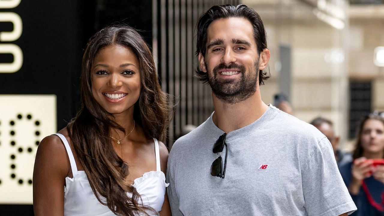 Gabby Thomas and Spencer McManes (Image via: Getty)