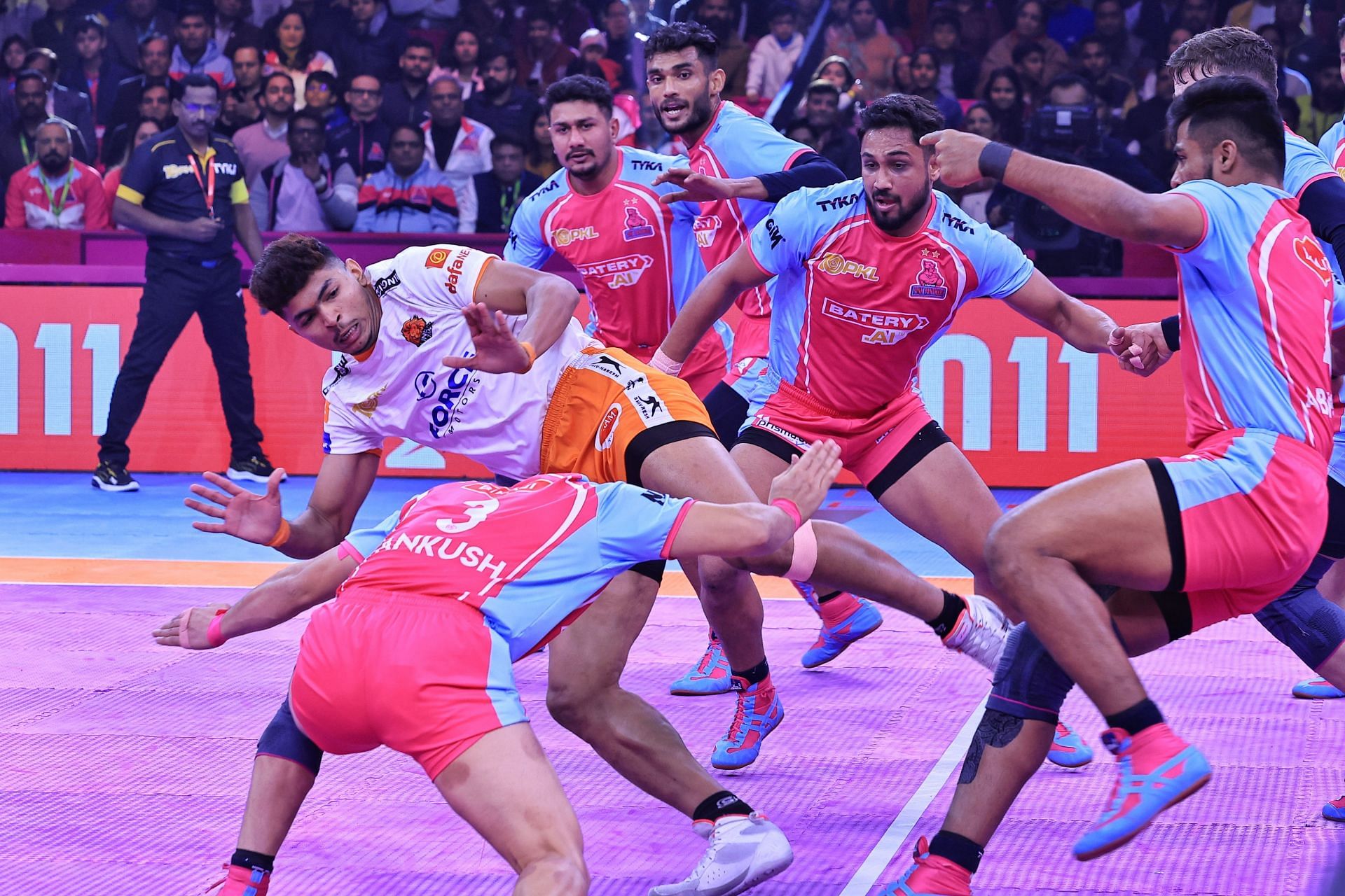 Jaipur Pink Panthers v Puneri Paltan - Pro Kabaddi League - Source: Getty