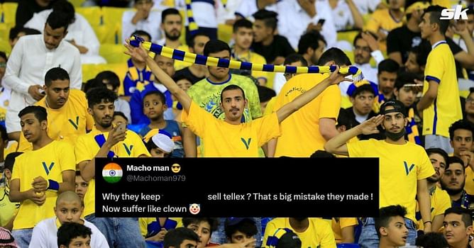 "Why did they keep him and sell Telles", "Can neither pass or control a ball" - Fans slam Ronaldo's Al-Nassr teammate after King's Cup loss