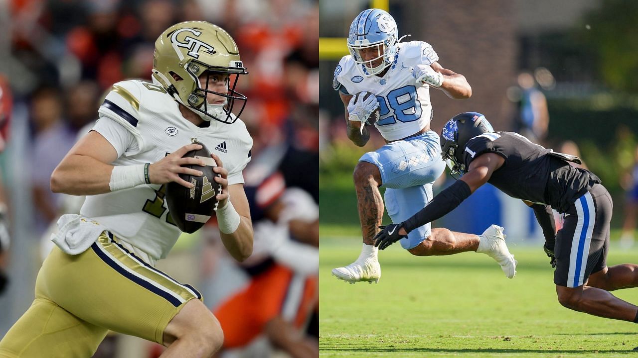 Georgia Tech v. North Carolina projected starting lineup and Depth chart for Week 7 | 2024-25 College football season