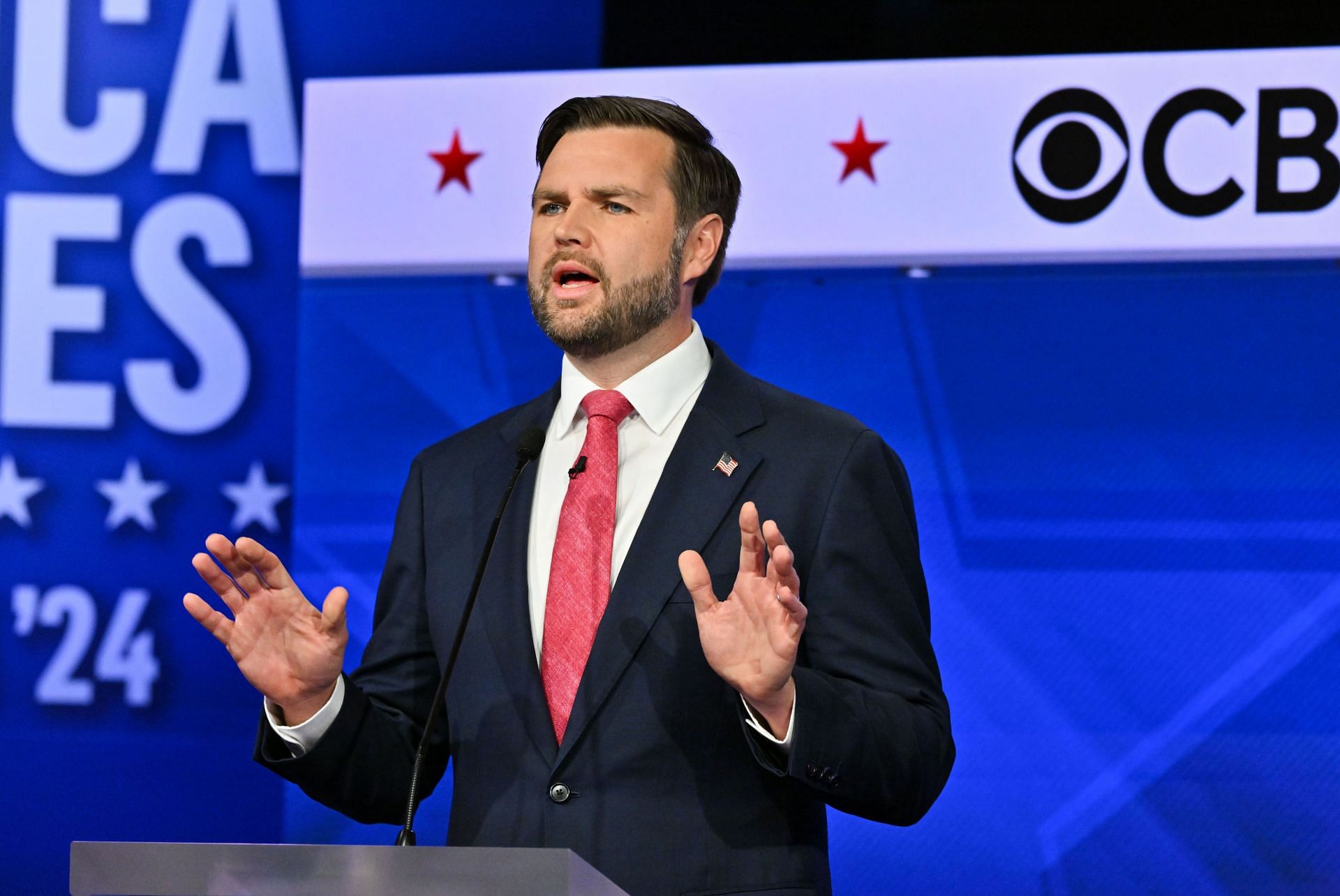 Vice Presidential Debate Between Gov. Tim Walz (D) and Sen. JD Vance (R-Ohio) - Source: Getty