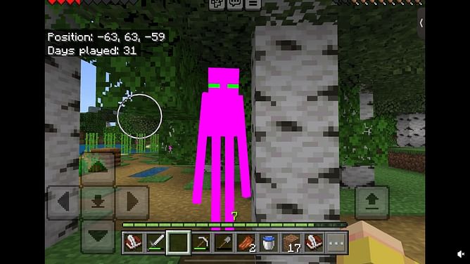 "Bros vibing leave him alone": Minecraft player discovers strange Enderman glitch flashing green and pink