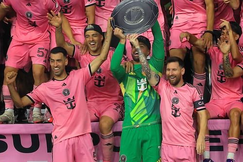 Lionel Messi guided Inter Miami to the Supporters' Shield this season