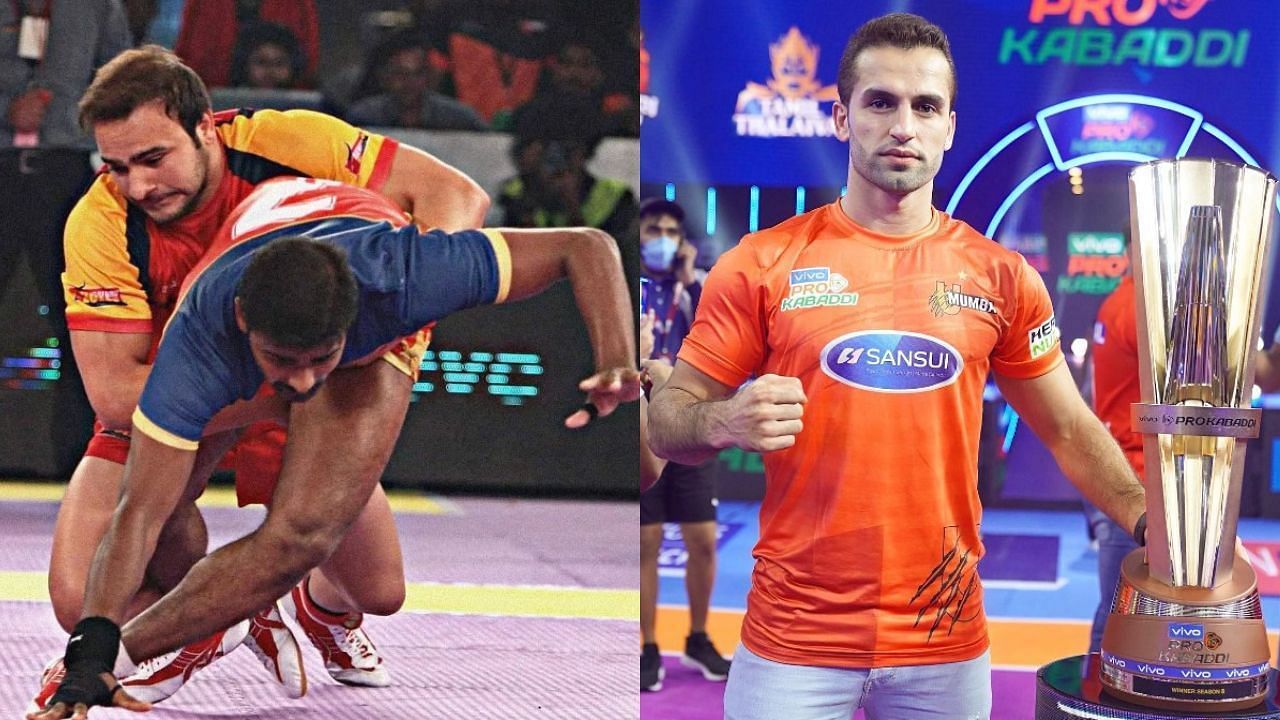 players with most tackle points pkl seasonwise fazel atrachali manjeet chhillar pro kabaddi league records