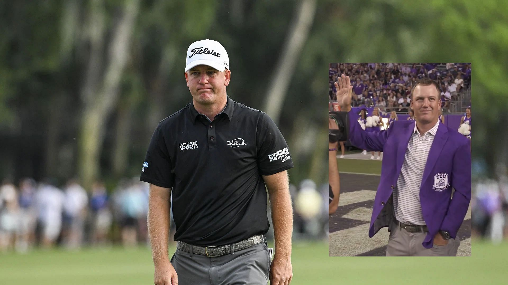 Tom Hoge (Images via Getty and @PGATOUR//X)