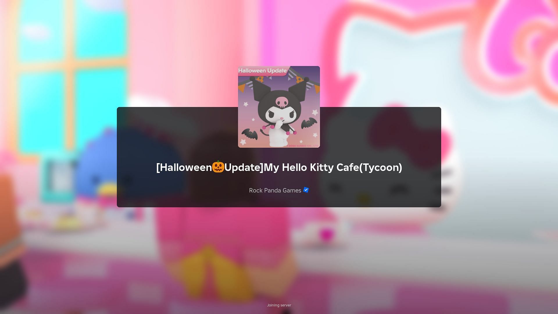 Roblox My Hello Kitty Cafe