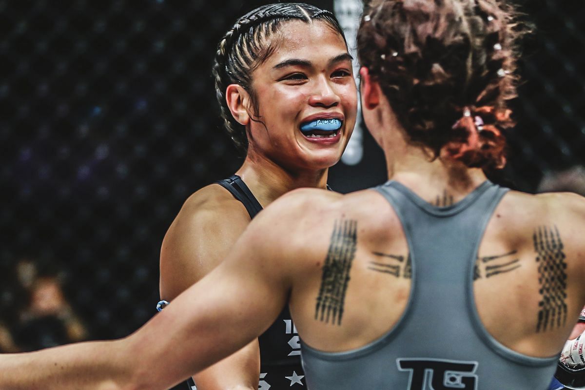 Jackie Buntan says she has trained well for her kickboxing debut at ONE 169. -- Photo by ONE Championship