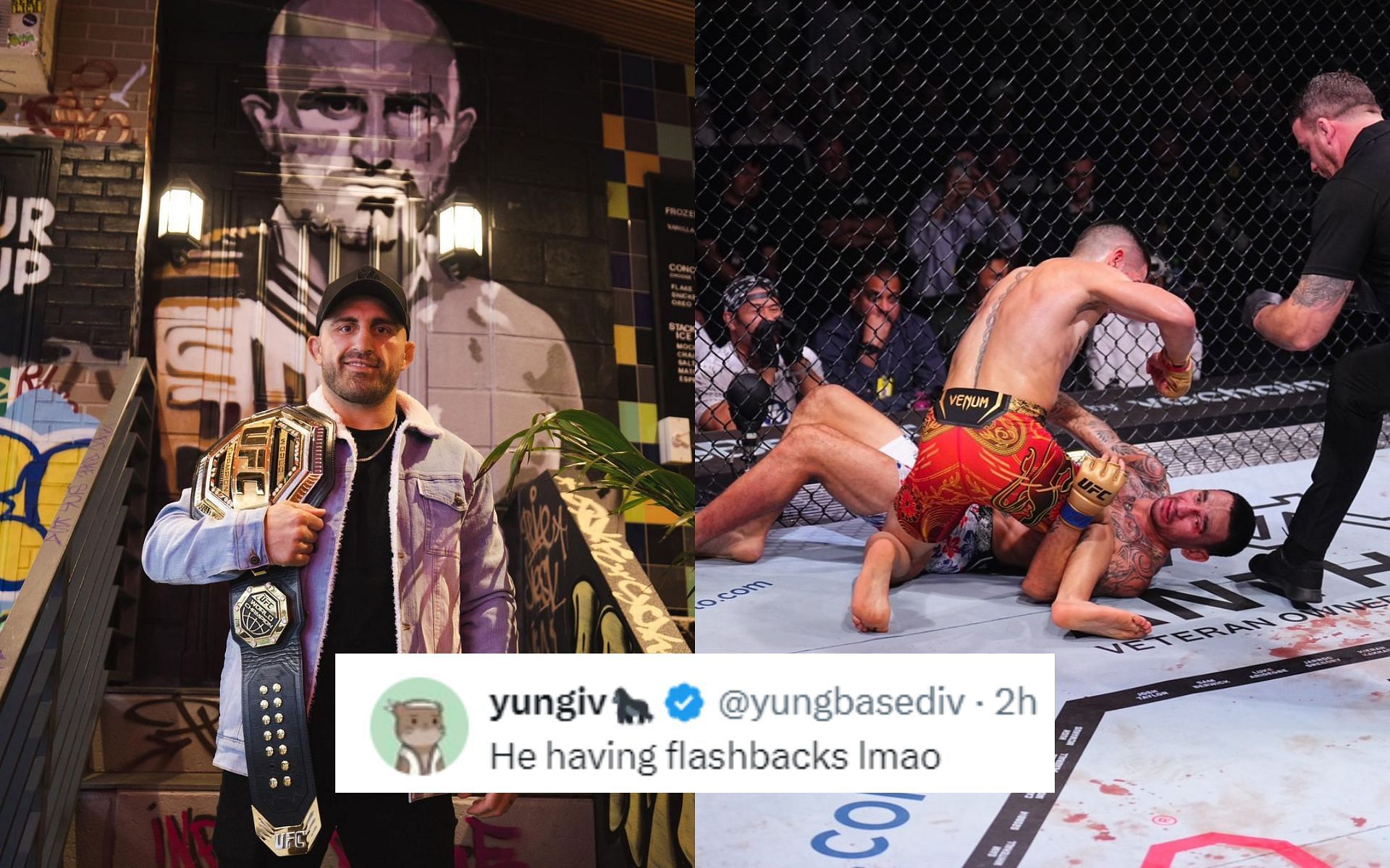 Fans react to Alexander Volkanovski