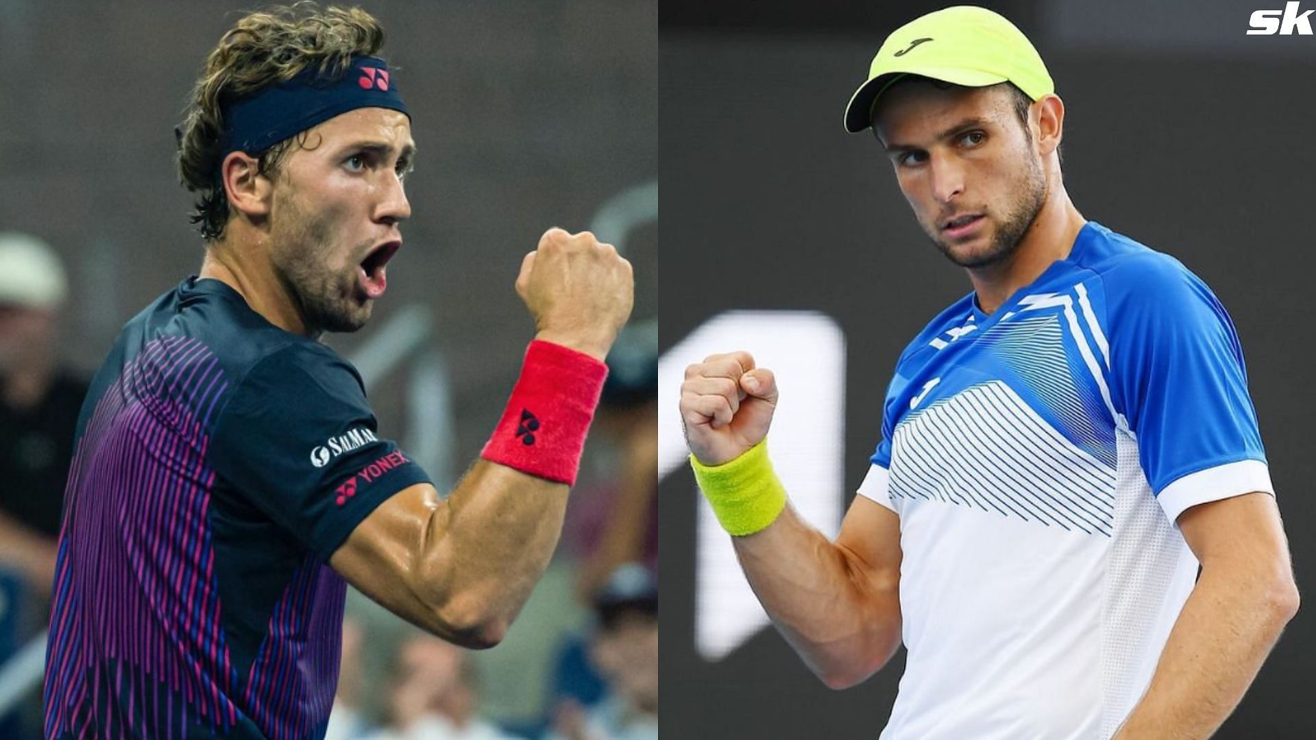 Casper Ruud vs Aleksandar Vukic, Shanghai Masters 2024 R2 (Picture: Getty) 