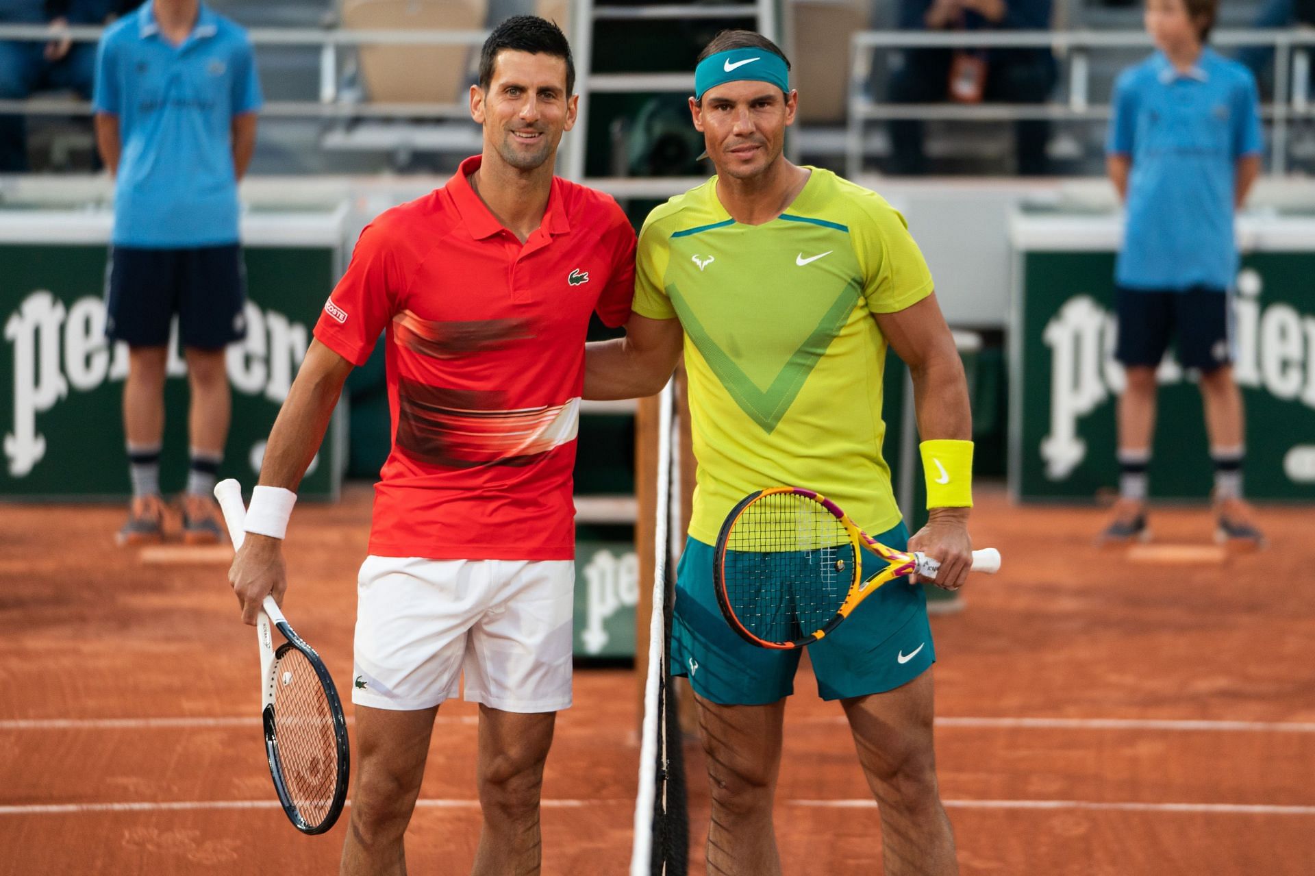 Novak Djokovic &amp; Rafael Nadal (Source: Getty)