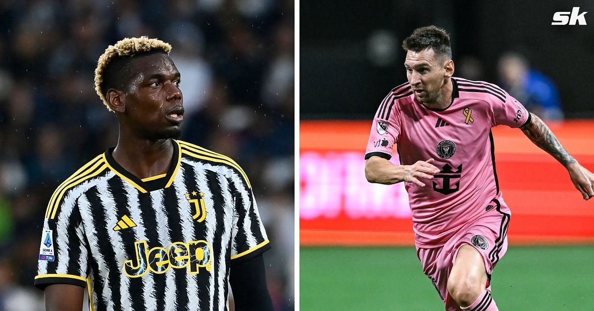 Paul Pogba could join Lionel Messi in the MLS following his ban reduction (Image: Getty)