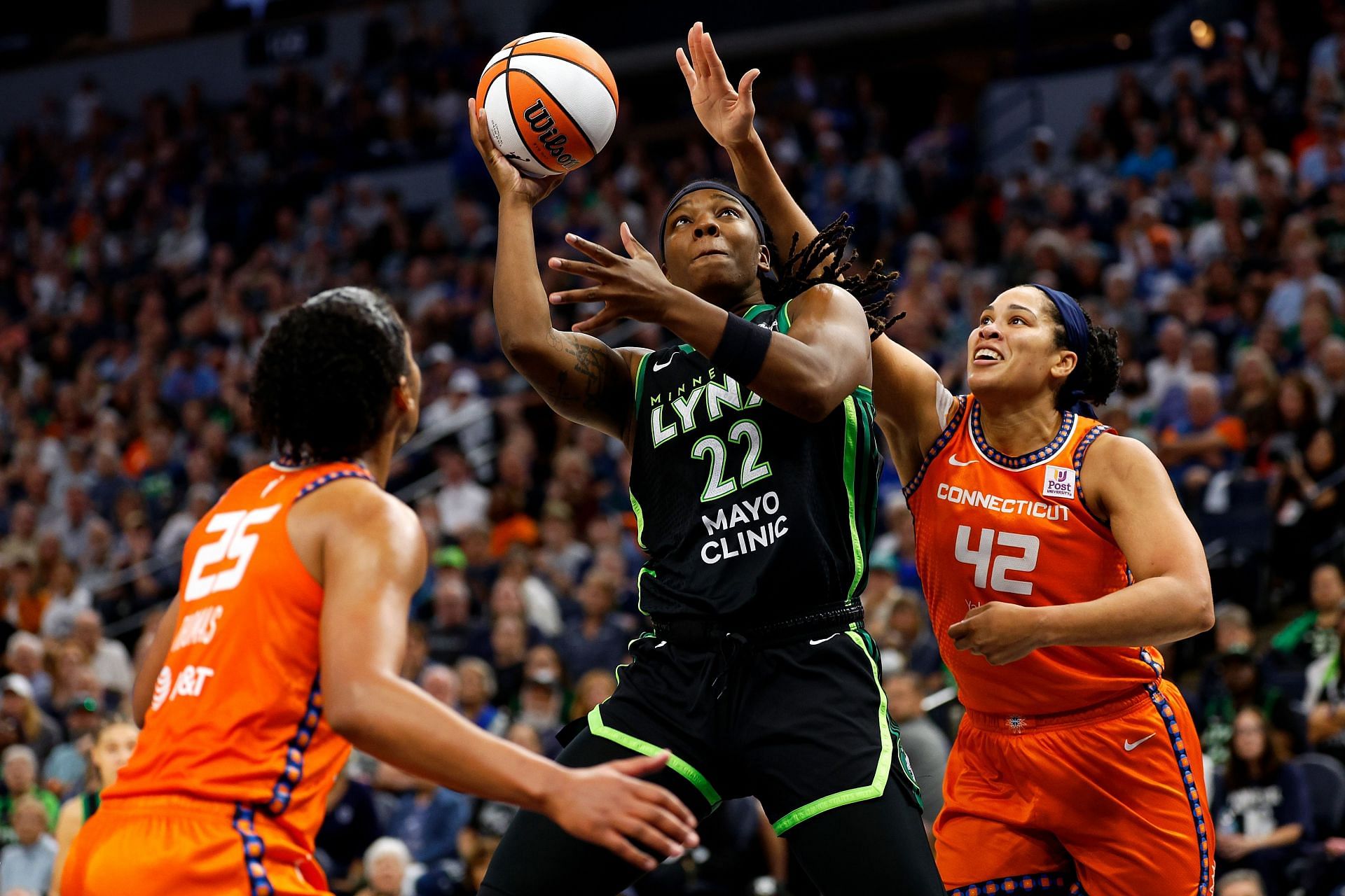 Connecticut Sun v Minnesota Lynx - Game One - Source: Getty