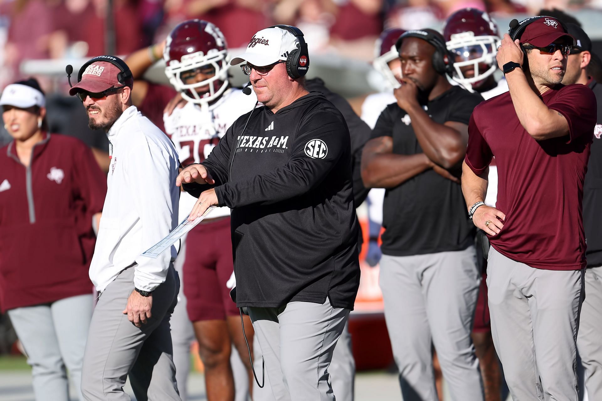 COLLEGE FOOTBALL: OCT 19 Texas A&amp;M at Mississippi State - Source: Getty