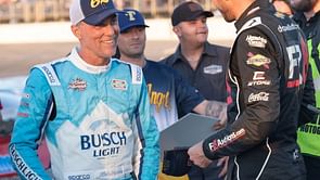 NASCAR legend Kevin Harvick dons dashing outfit for Halloween along with his podcast co-hosts