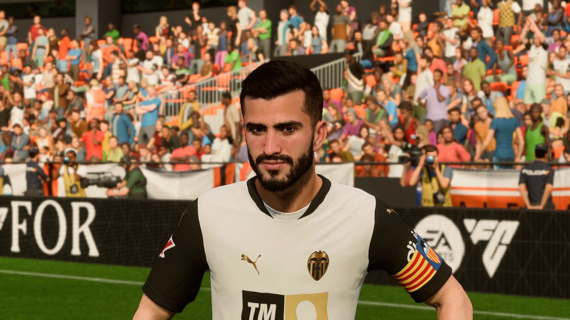 Gaya under Valencia's banner (Image via EA Sports)