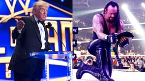 The Undertaker will be bringing on former US President Donald Trump in big show - Reports