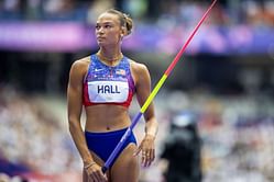 Anna Hall expresses excitement upon "home" Olympics in Los Angeles after narrowly missing out on Paris 2024 podium