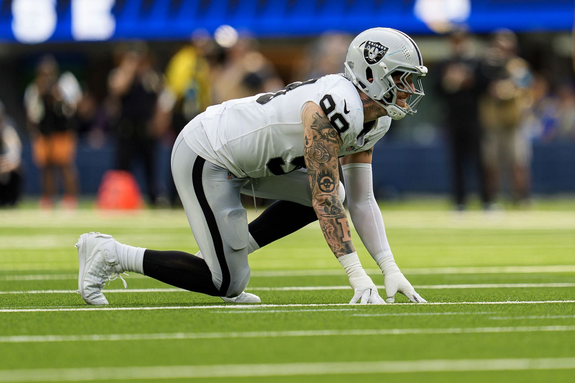 Maxx Crosby during Las Vegas Raiders vs. Los Angeles Rams - Source: Getty