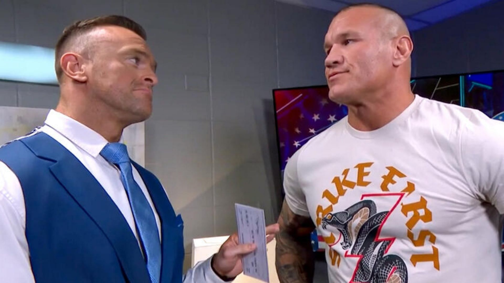 Randy Orton and Nick Aldis kick Cody Rhodes out of WWE SmackDown; The Viper makes a promise after KO walks away following punch