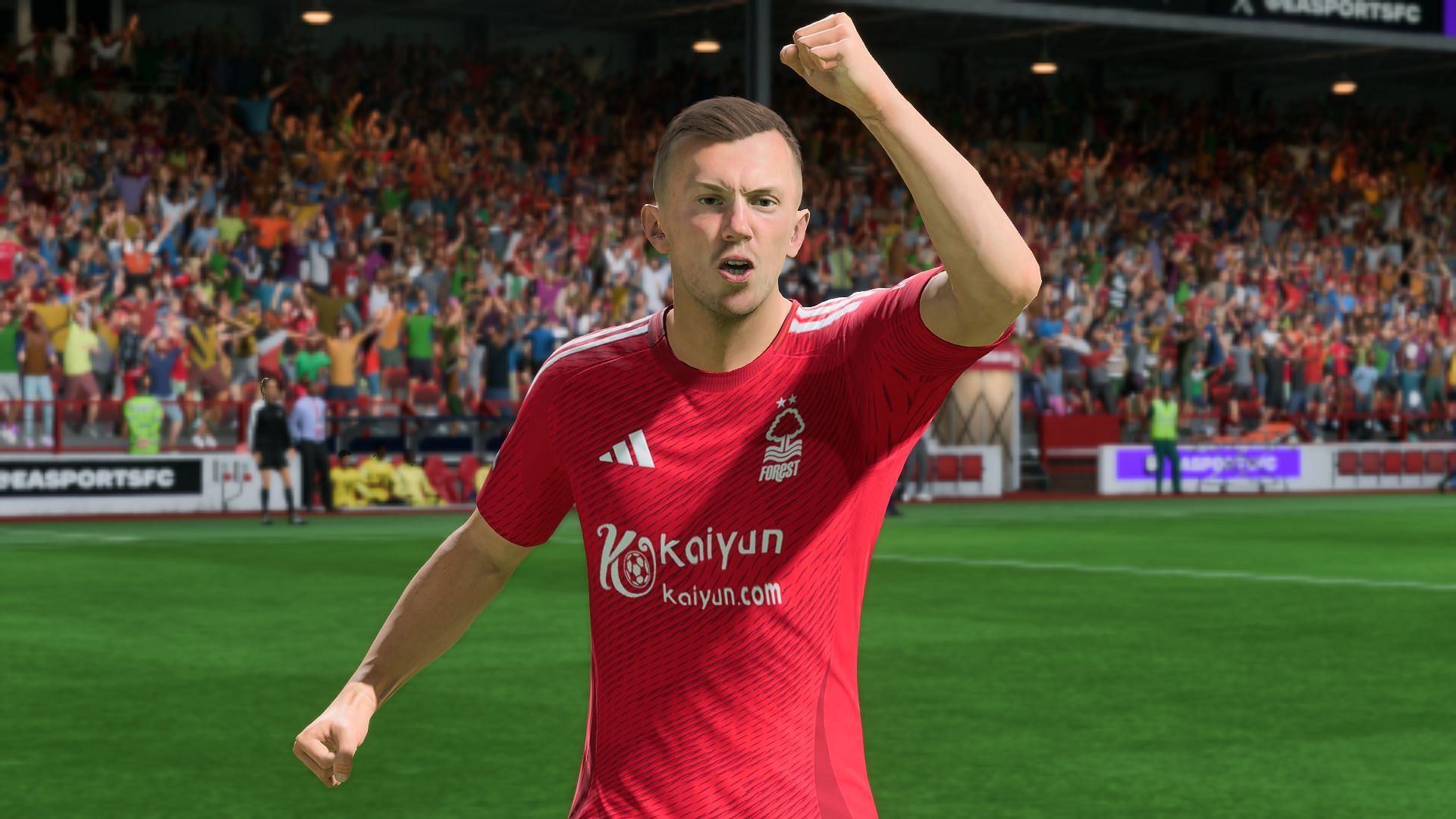 James Ward Prowse is the best free-kick taker in the game (Image via EA)