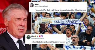 “Needed for their high line”, “Should’ve started” - Real Madrid fans unhappy with midfielder being on the bench for El Clasico vs Barcelona