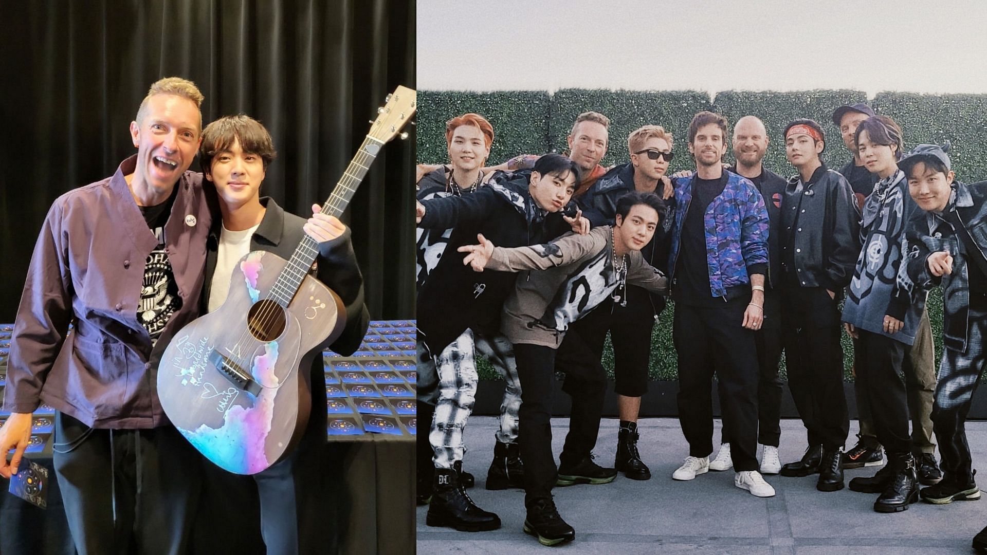 Coldplay&rsquo;s Chris Martin talks about another collaboration with BTS (Images via X/@BTS_twt)