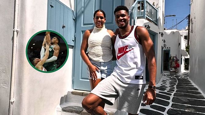 Giannis Antetokounmpo's wife Mariah Riddlesprigger drops 5-word message for Bucks star's fans before game vs Bulls