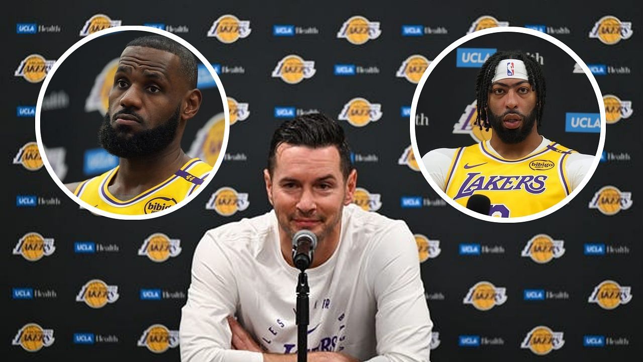 Lakers coach JJ Redick opens up on LeBron James and Anthony Davis