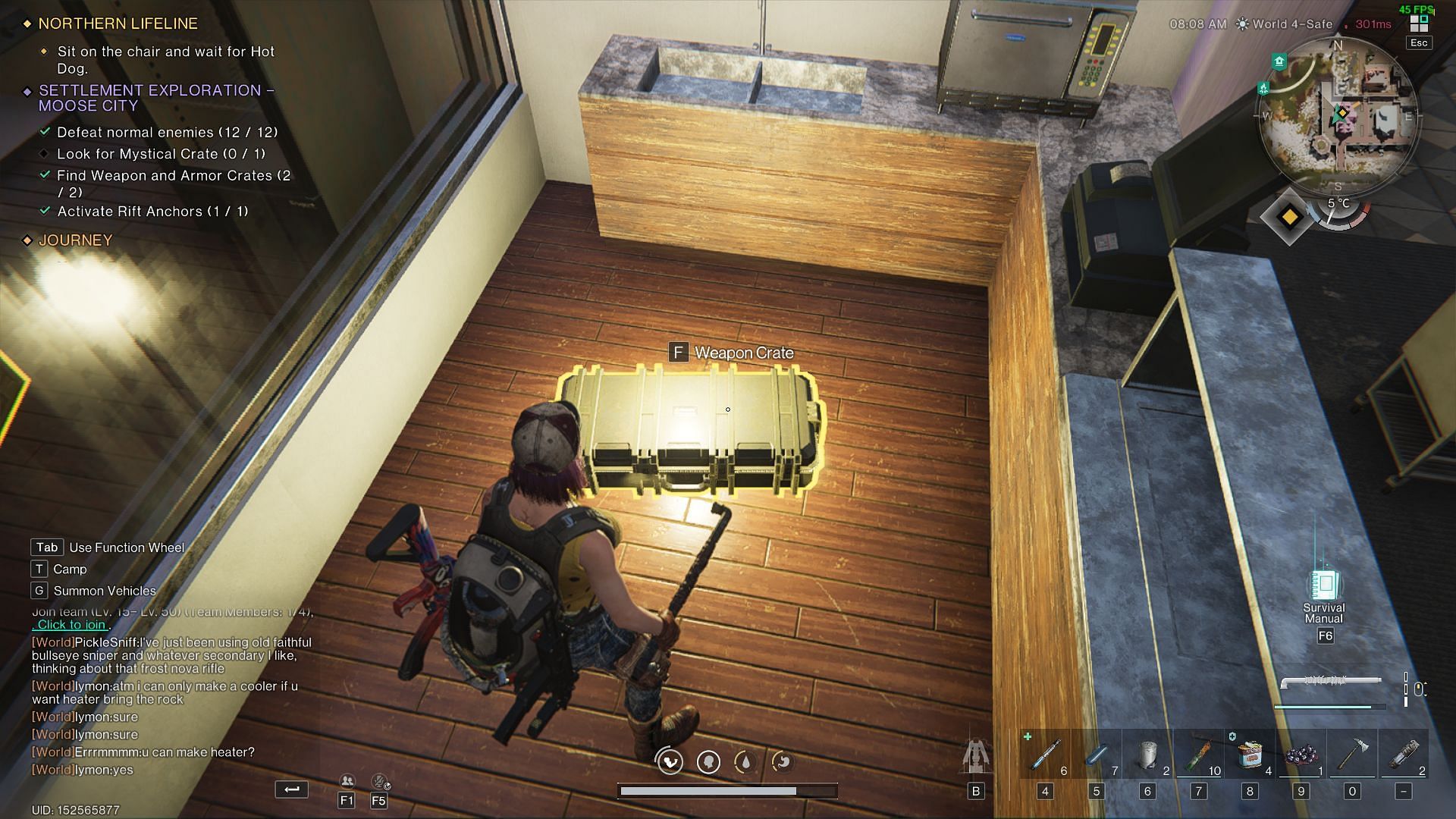 One of the weapon crates at Moose City (Image via Starry Studio)