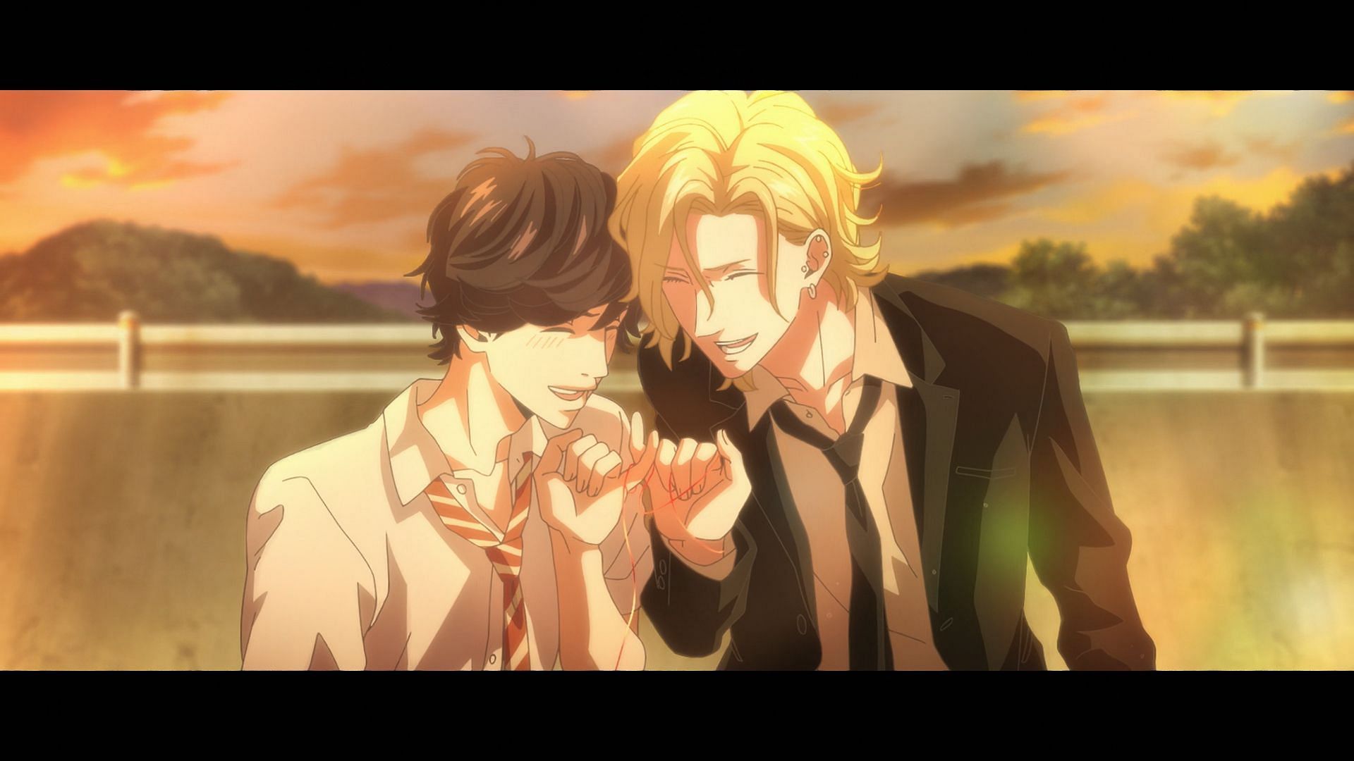 Mao and Hisashi in the finale (Image via Studio Deen)