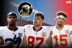 "Proved it again": Travis Kelce fires back at Raiders after Patrick Mahomes got his sweet revenge for ‘Kermit the Frog’ insult