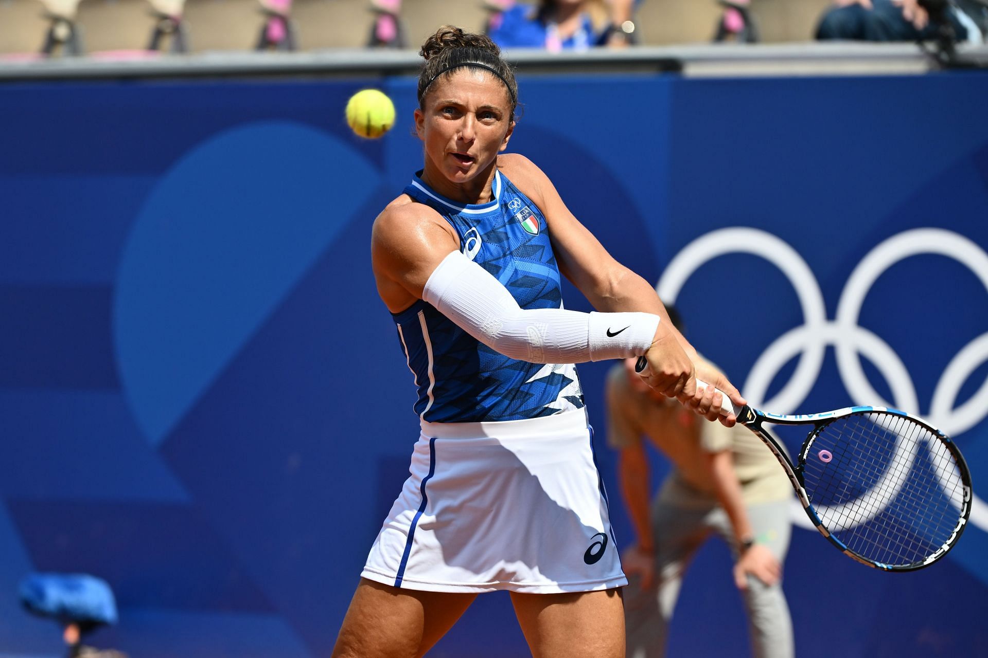 Sara Errani at the Paris Olympics 2024. (Photo: Getty)