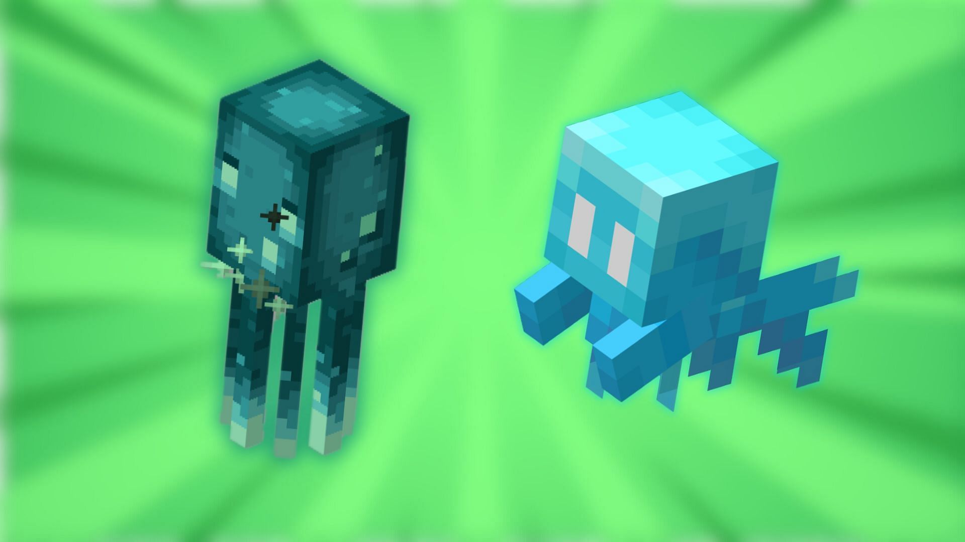 Two mobs inspired by spin-off games (Image via Mojang Studios)