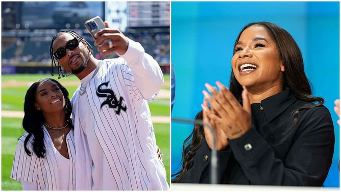 Jordan Chiles picks Simone Biles' hilarious TikTok's with husband Jonathan Owens as GOATs of GOAT