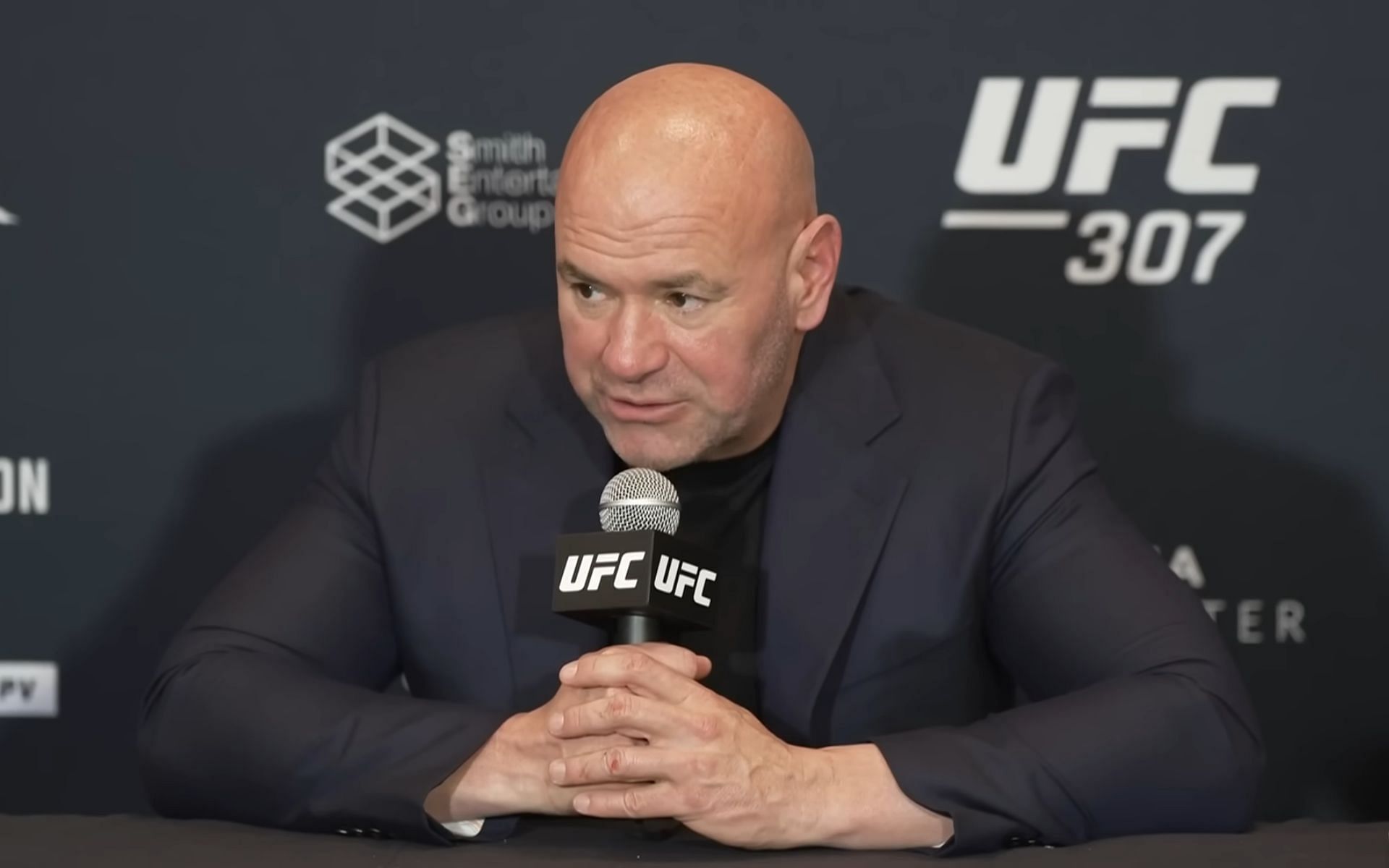 Dana White is intrigued by the idea of a four-man BMF tournament. [Image courtesy: UFC on YouTube]